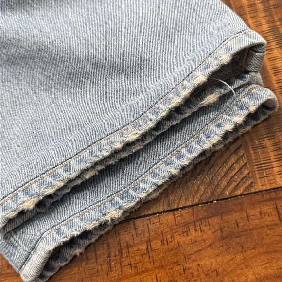 AGOLDE Lettuce Waistband Reworked High Rise Fitted 90s Jeans - Picture 14 of 15